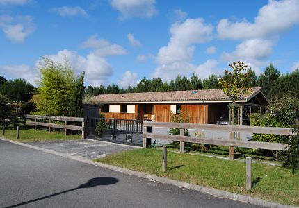 Maison bois Saumos