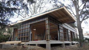 Maison bois dans les arbres à Blagnac