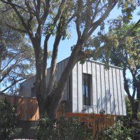 Maison bois dans les arbres à Blagnac