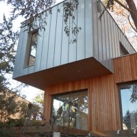 Maison bois dans les arbres à Blagnac