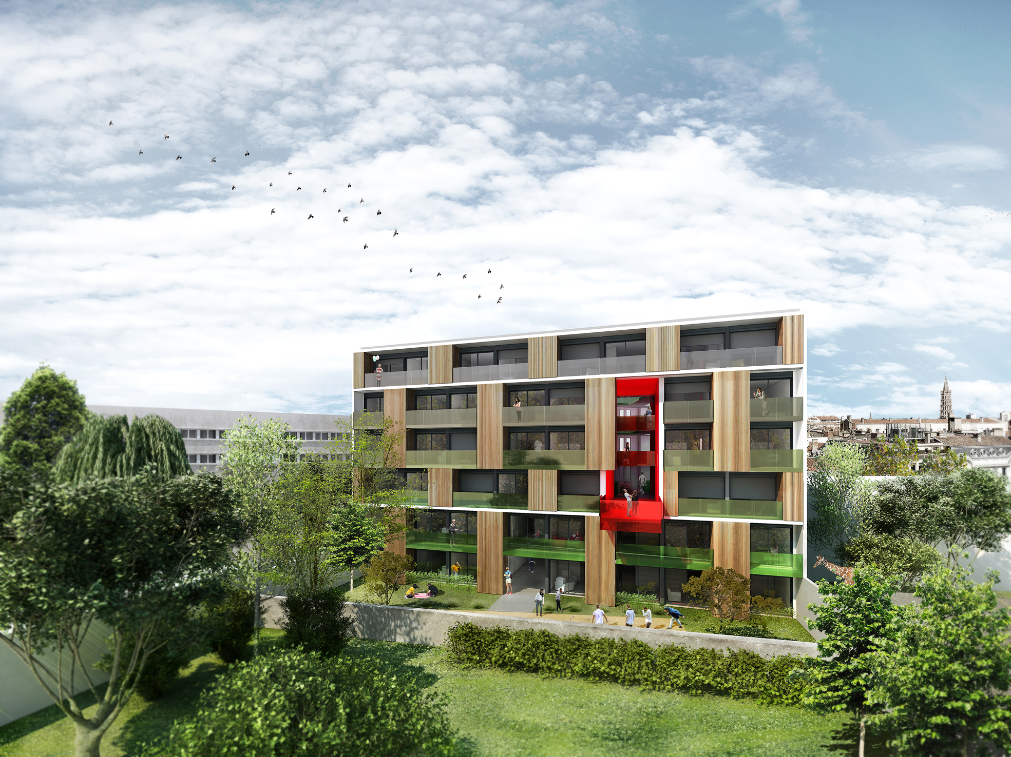Immeuble de 60 logements à Toulouse
