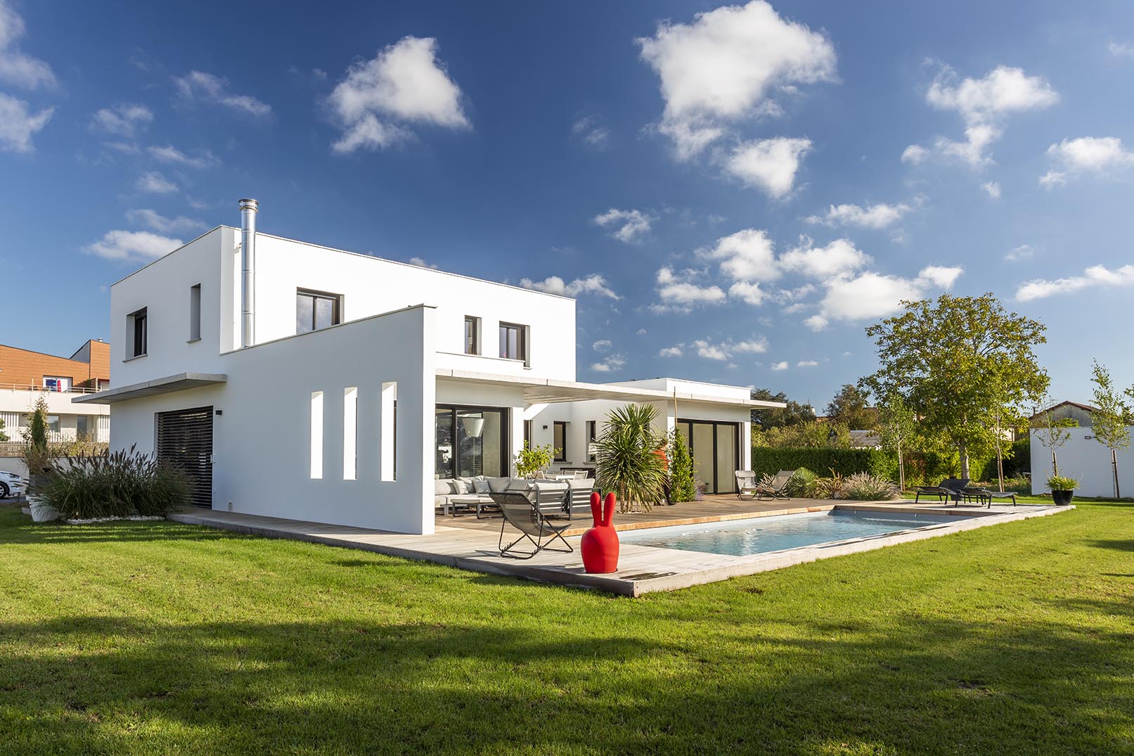 FGHM architectes - construction d'une maison individuelle à Toulouse