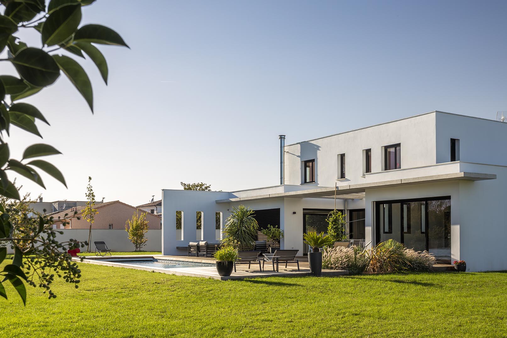 FGHM architectes - construction d'une maison individuelle à Toulouse