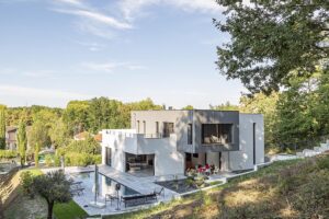 FGHM architectes - construction d'une maison individuelle à Seilh