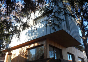 FGHM architectes - maison bois dans les arbres à Blagnac 2013