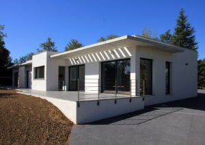 FGHM architectes - réalisation d'une maison sur les coteaux sud de Toulouse
