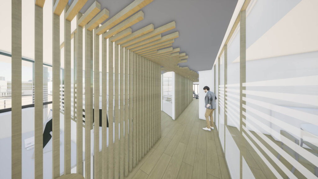 FGHM architectes - chantier en cours Aménagement de bureaux à Toulouse