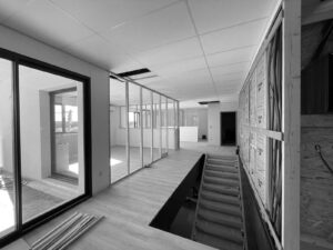 FGHM architectes - chantier en cours Magasin à Villefranche-de-Lauragais