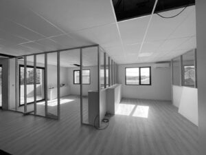 FGHM architectes - chantier en cours Magasin à Villefranche-de-Lauragais