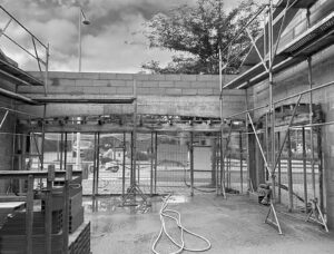 FGHM architectes - chantier en cours Construction d'un commerce à Balma