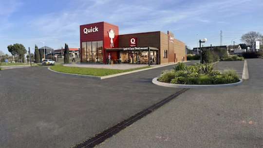 FGHM architectes - perspective - restaurant Q